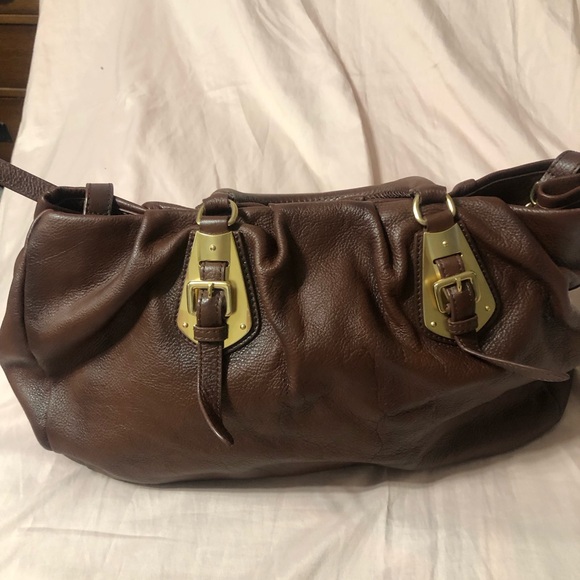 PRADA VITELLO DAINO HANDBAG/ SHOULDER BAG (AUTHENTIC) - Picture 4 of 16